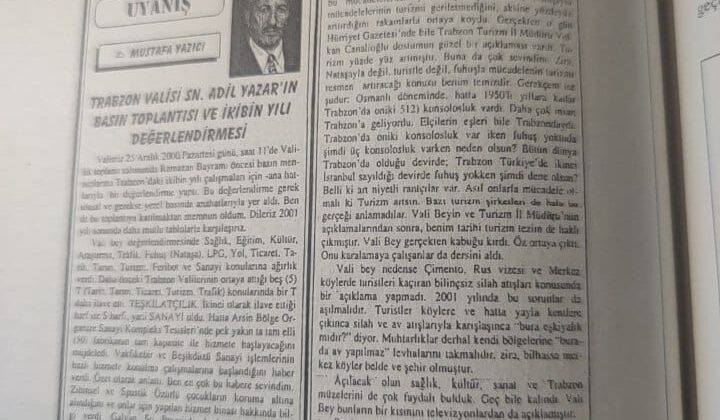 Trabzon Haber Yıllıkları
