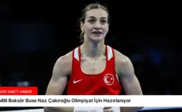 Milli Boksör Buse Naz Çakıroğlu Olimpiyat İçin Hazırlanıyor