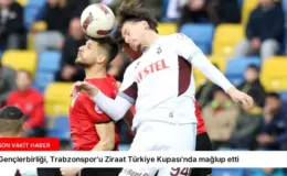 Gençlerbirliği, Trabzonspor’u Ziraat Türkiye Kupası’nda mağlup etti