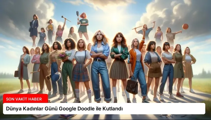 Dünya Kadınlar Günü Google Doodle ile Kutlandı