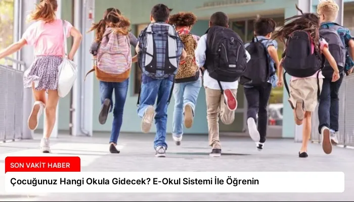 Çocuğunuz Hangi Okula Gidecek? E-Okul Sistemi İle Öğrenin