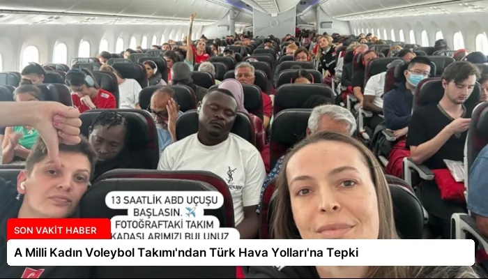 A Milli Kadın Voleybol Takımı’ndan Türk Hava Yolları’na Tepki