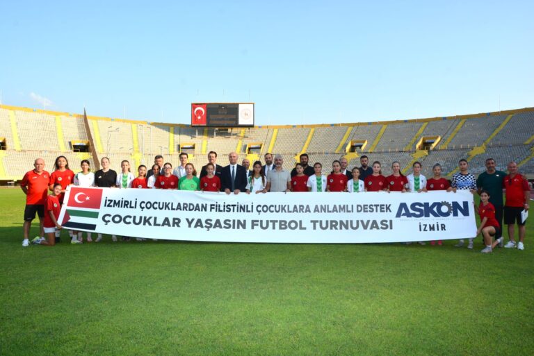 İzmirli Çocuklardan Filistinli Çocuklara Anlamlı Destek: “Çocuklar Yaşasın Futbol Turnuvası”