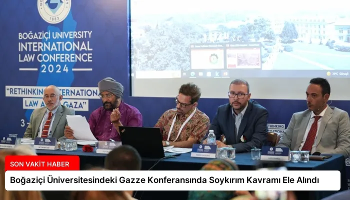 Boğaziçi Üniversitesindeki Gazze Konferansında Soykırım Kavramı Ele Alındı