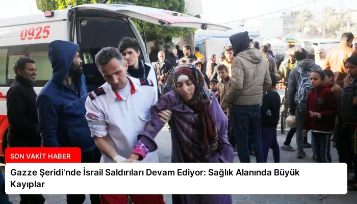 Gazze Şeridi’nde İsrail Saldırıları Devam Ediyor: Sağlık Alanında Büyük Kayıplar