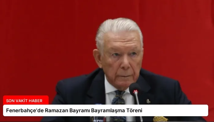 Fenerbahçe’de Ramazan Bayramı Bayramlaşma Töreni