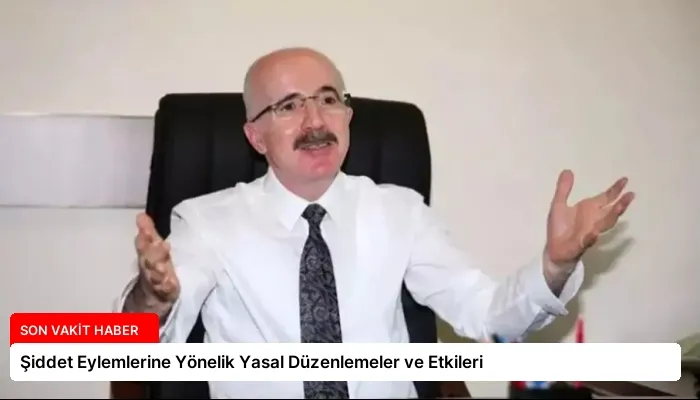 Şiddet Eylemlerine Yönelik Yasal Düzenlemeler ve Etkileri
