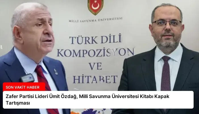Zafer Partisi Lideri Ümit Özdağ, Milli Savunma Üniversitesi Kitabı Kapak Tartışması