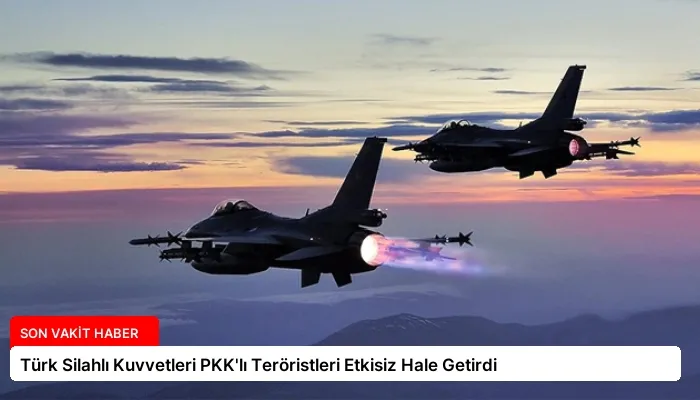 Türk Silahlı Kuvvetleri PKK’lı Teröristleri Etkisiz Hale Getirdi