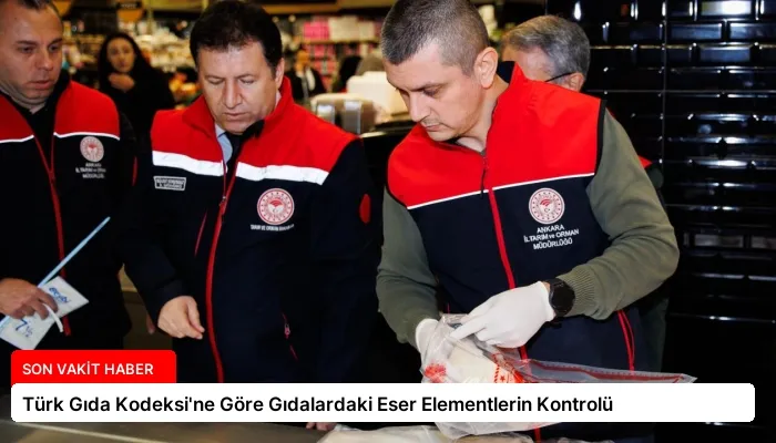 Türk Gıda Kodeksi’ne Göre Gıdalardaki Eser Elementlerin Kontrolü
