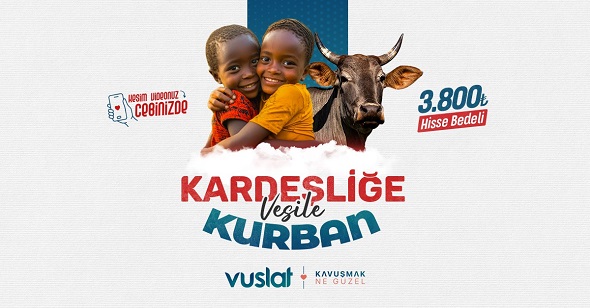 Vuslat, Kurban Yardımlarını Dünyanın Dört Bir Yanına Ulaştırıyor