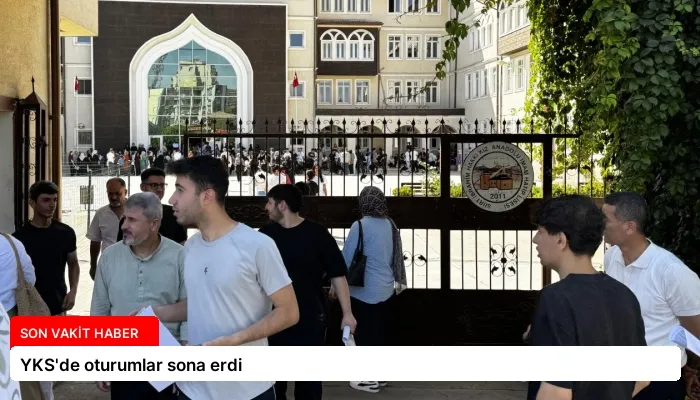 YKS’de oturumlar sona erdi