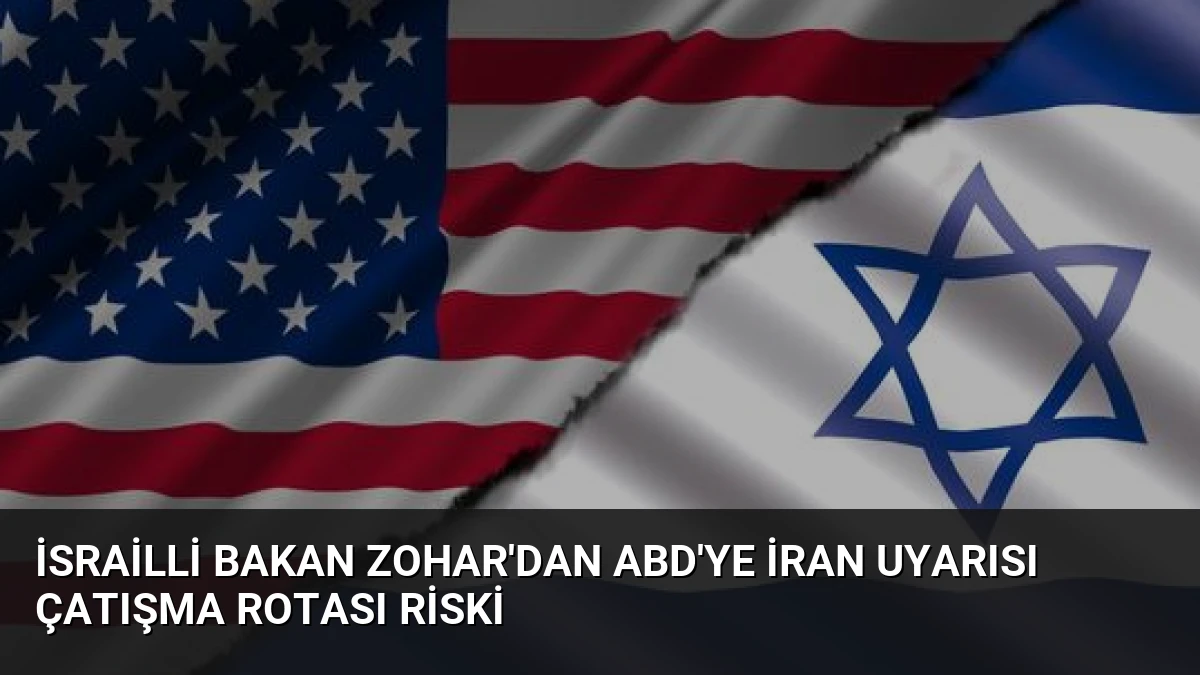 İsrailli Bakan Zohar’dan ABD’ye İran Uyarısı Çatışma Rotası Riski