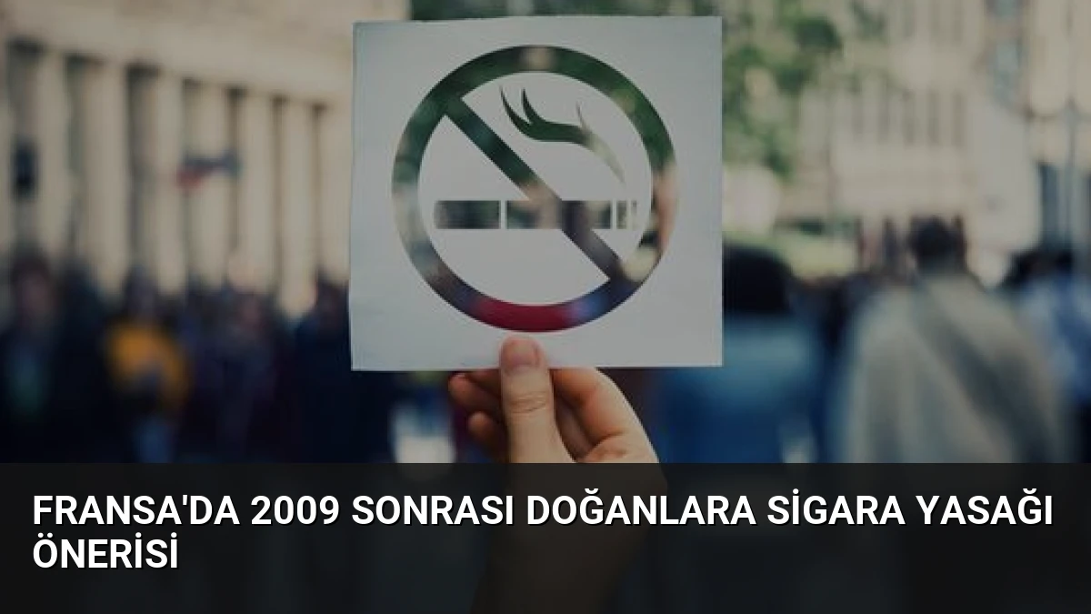 Fransa’da 2009 Sonrası Doğanlara Sigara Yasağı Önerisi