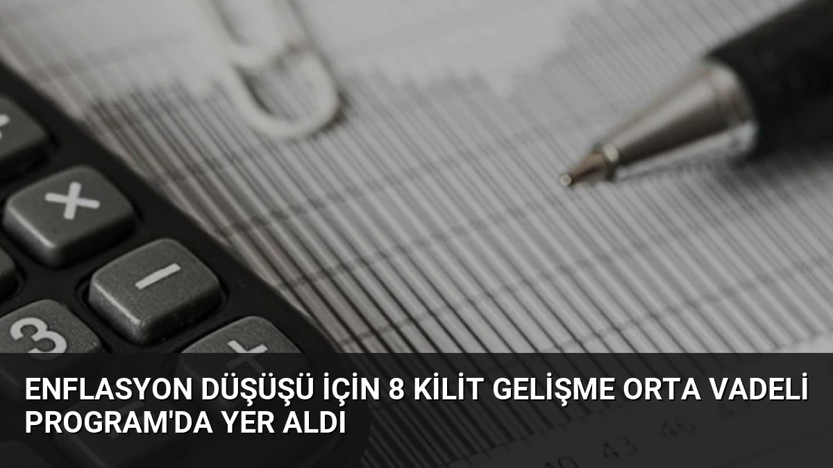 Enflasyon Düşüşü İçin 8 Kilit Gelişme Orta Vadeli Program’da Yer Aldı