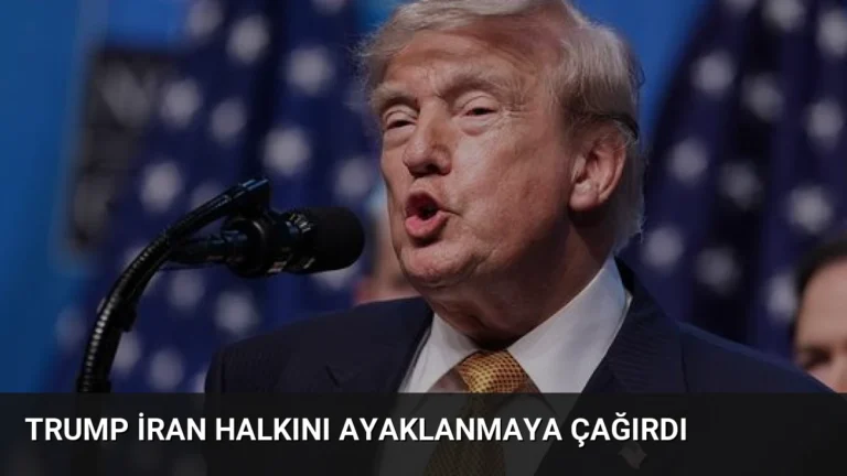 Trump İran Halkını Ayaklanmaya Çağırdı