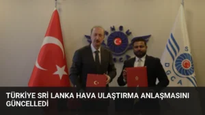 Türkiye Sri Lanka Hava Ulaştırma Anlaşmasını Güncelledi